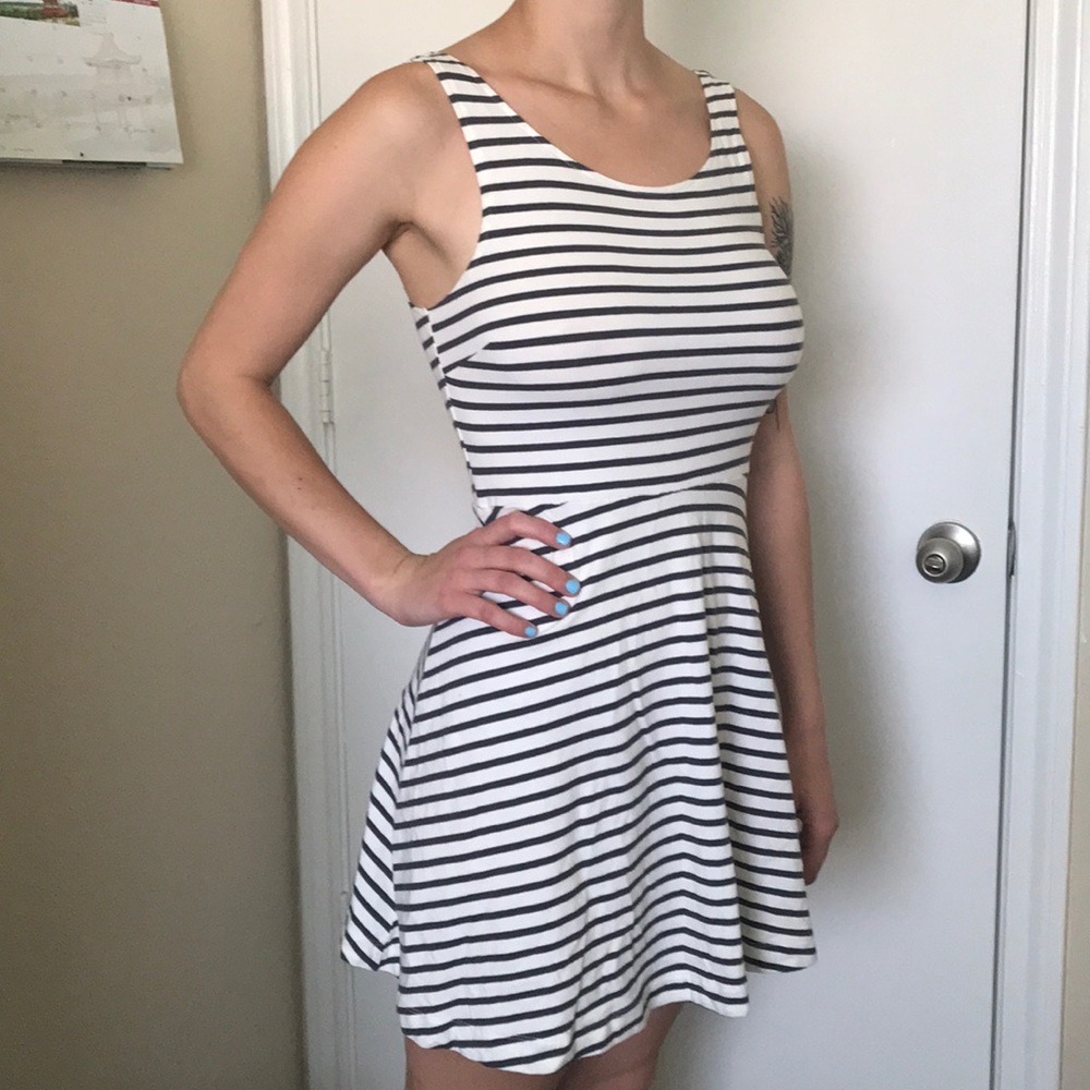 Striped summer dress